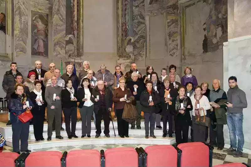 Consegna  medaglie d'oro